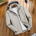 custom casual light heated men waterproof fleece rain windbreaker softshell hiking outdoor golf hoody jacket for men